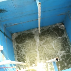 致业五金污水站污水处理设备曝气池